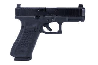 The optic-ready Glock 45 features a compact frame and full-sized slide.